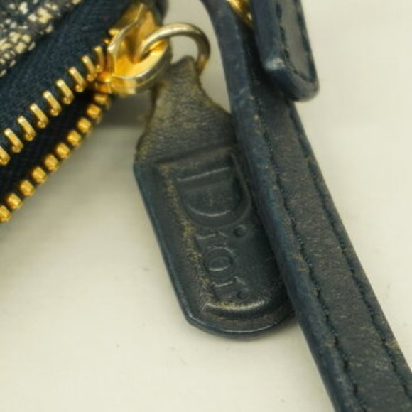 Christian Dior Trotter Canvas Saddle Pouch - Picture 10 of 12